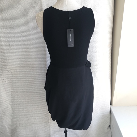 BCBG Origami Wrap Draped Dress - Picture 3 of 8